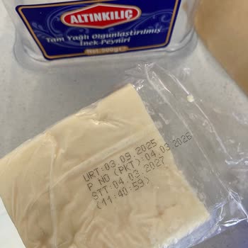 Migros Altınkılıç Peynirinde Gizli Pembe Halka Bozulması