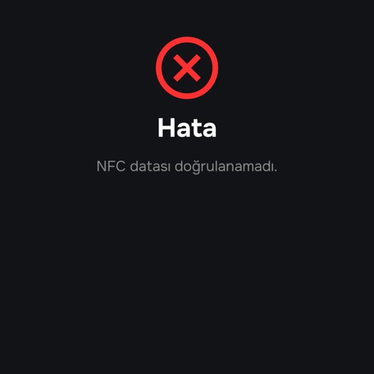 Papara NFC Kimlik Doğrulama Hatası Samsung S23 FE'de