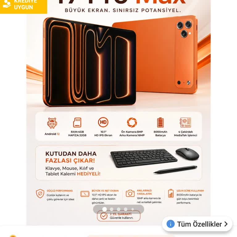 İlanıyla Uyuşmayan Tablet İçin 5.744 TL İadesi Talebi