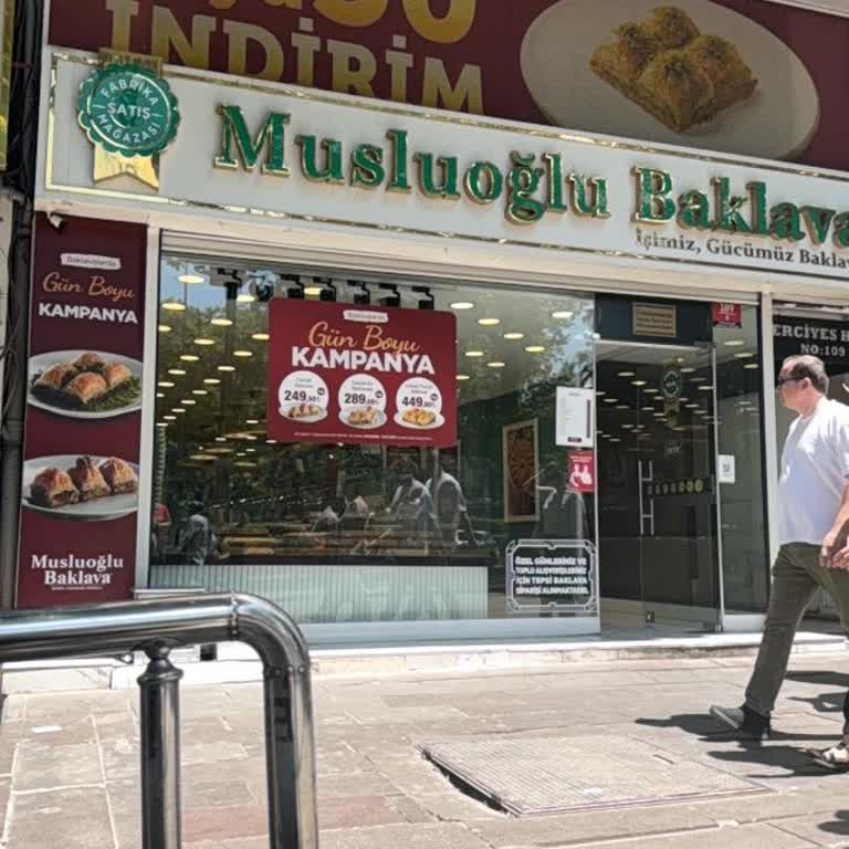 Musluoğlu Baklava Kızılay’da Yanıltıcı Fiyat Ve İndirim Uygulaması