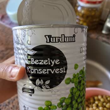 Yurdum Bezelye Konservesinde Salyangoz Tespiti