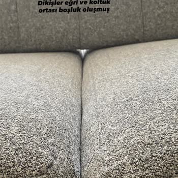 Antrasit Koltuk Takımında Sürekli Renk Ağarması Ve Kalitesiz Onarım İade Ve Değişim İsteği