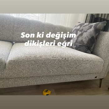 Antrasit Koltuk Takımında Sürekli Renk Ağarması Ve Kalitesiz Onarım İade Ve Değişim İsteği