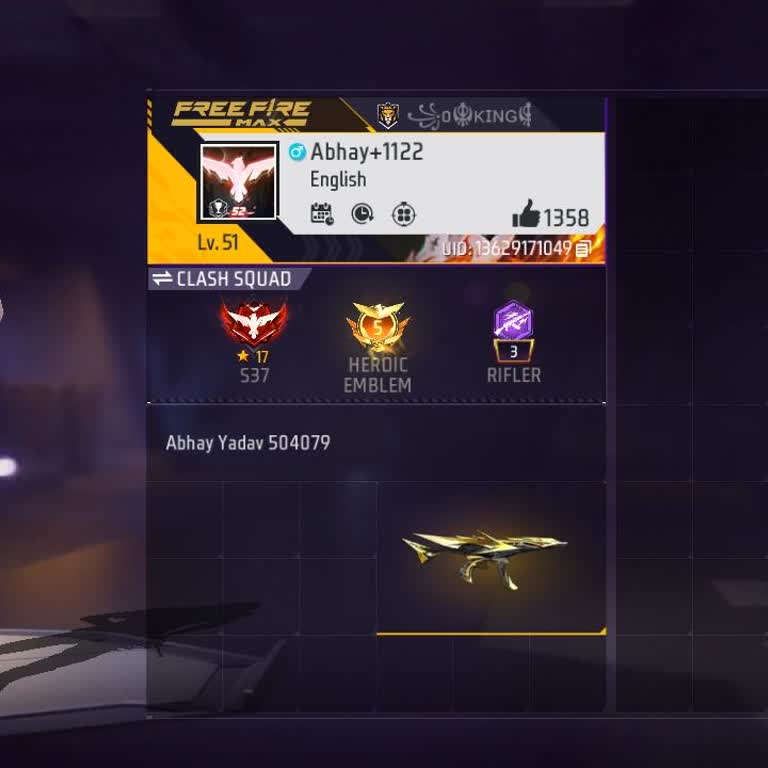 Free Fire MAX Account Lost After Email Change – UID Recovery Request