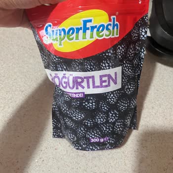 Superfresh Donuk Böğürtlen Ürününün İçinde Saç Benzeri Yabancı Madde