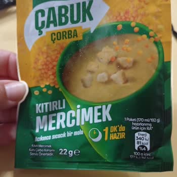 Knorr Mercimek Çorbasında Karınca Benzeri Canlılar Tespit Edildi