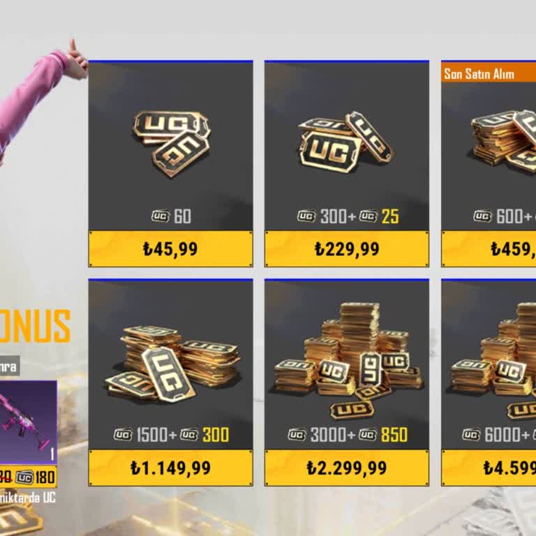 Ödeme Tamamlanmış Olmasına Rağmen PUBG UC’leri Hesaba Yüklenmedi