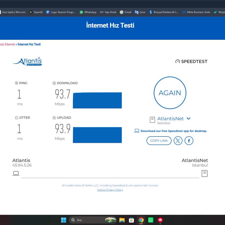 Sürekli Kopan Ve Düşük Hızlı 1000 Mbps İnternet Servisine Çözüm Talebi