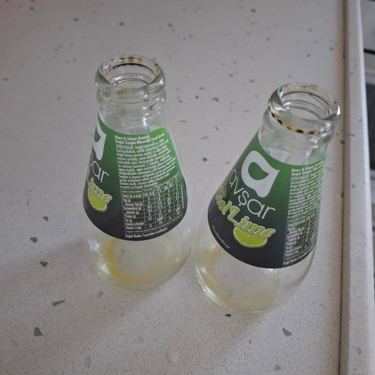 Avşar Cool Lime Şişe Kapağında Pas