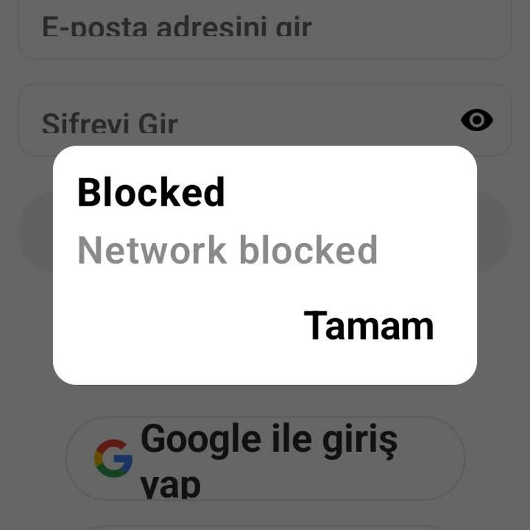 Hornet Girişinde ‘Network Blocked’ Hatası Ve Erişim Sorunu