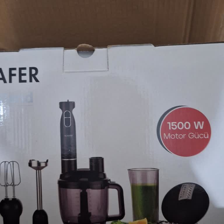 1800W Blender Siparişinde Gecikme Ve Yanlış 1500W Ürün Gönderimi