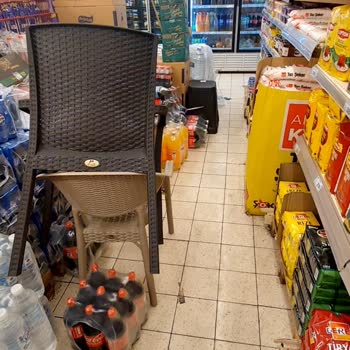 Şok Markette Güvensiz Raf Düzeni Ve Duyarsız Personel Sebebiyle Ayak Yaralanması