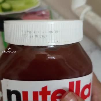Nutella 2 Senelik Tarihi Geçmiş Ürüne Yeni Tarih Basıp Satışa Sunmuş!