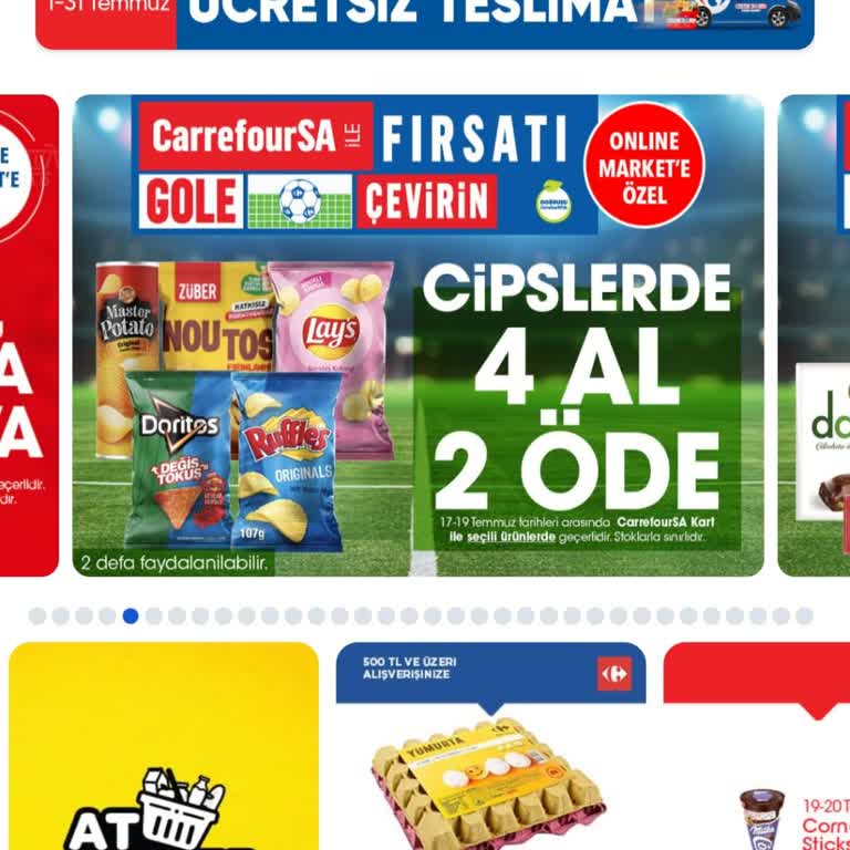 Carrefour’da Kampanyalı Ürün Gönderilmedi Ve Fiyat Farkı Haksız Şekilde Yansıtıldı