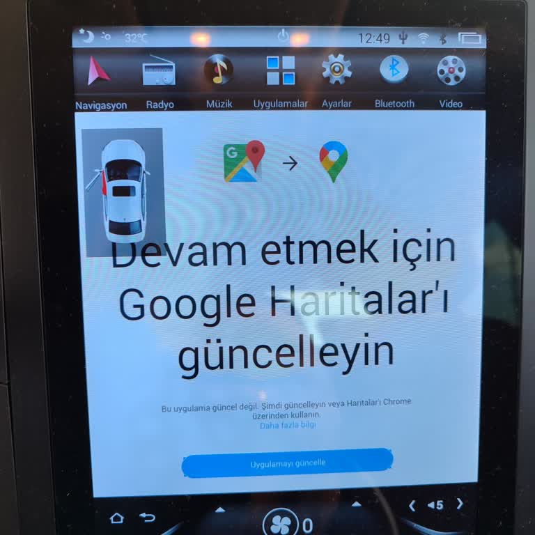 Renault Megane Neco Ekran Güncellenemiyor, Navigasyon Kullanılamıyor