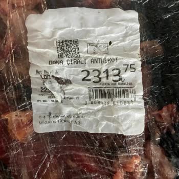 Migros Sanal Market’te Bozuk Dana Çıralı Antrikot Ve Canlı Yardım Açılmıyor