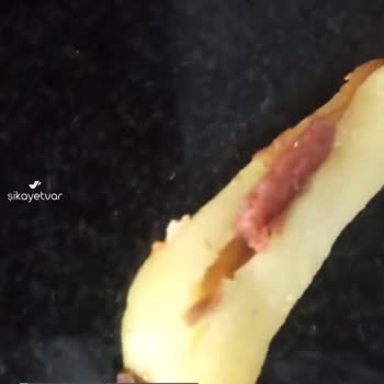 Nimet Gıda Satın Alınan Donmuş/Taze Patates Ürünün Hali