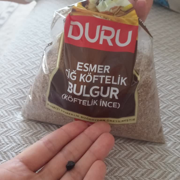 Köftelik Bulgurdan Taş Çıktı