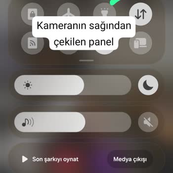 Ön Kamera Sağ Paneli Kapanmıyor Ve Hızlı Ayarlar Açık Kalıyor