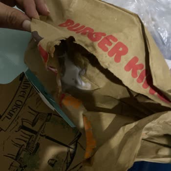 Sancaktepe Burger Şubesinden Gelen Sipariş Dağılmış, Soğuk Ve Eksik
