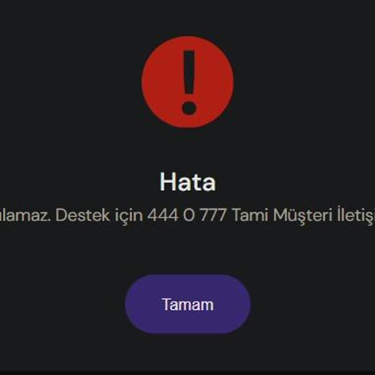 Tami Sisteminde Kimlik Bilgilerim Kabul Edilmiyor, Sanal Pos Başvurusu Engellendi