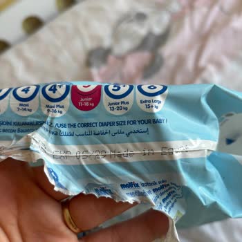 Molfix 5 Numaralı Bebek Bezinde Yapışkan Bantsız Ürün Sorunu