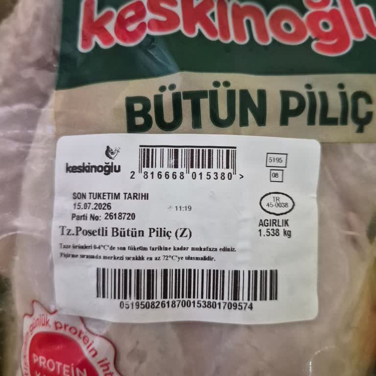 Son Kullanma Tarihi Geçmiş Tavuk Ve Çözüm Bekleyen Müşteri Şikayeti