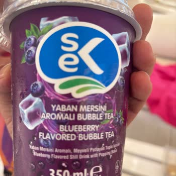 A101 Mağazasında Satın Alınan Sek Bubble Tea'de Yabancı Madde Ve Mide Bulantısı