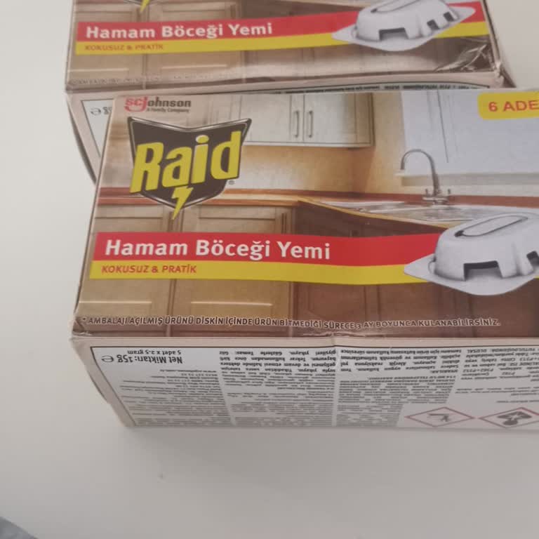 Sipariş Edilen Diş Macunu Yerine Zehirli Hamam Böceği Yemi Gönderildi