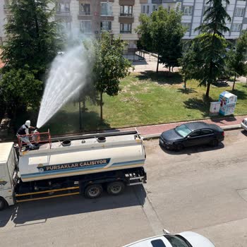 Pursaklar Belediyesi Sulama Suyu Aracımı Kirletti, Sorumluluk Almıyor
