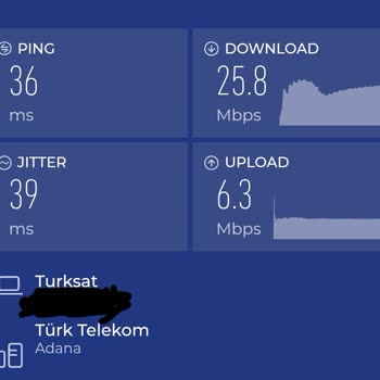 Seyhan'da TÜRKSAT Kablo Net 100 Mbps İnternetinde Sürekli Kesinti Ve Aşırı Yavaşlama