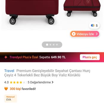 Travel Büyüyen Çanta Sapı İlk Yolculukta Koptu, İade Reddi