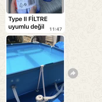 Trendyol’da Havuz Filtre Modeli Yanlış Gönderildi, Değişim Talebi