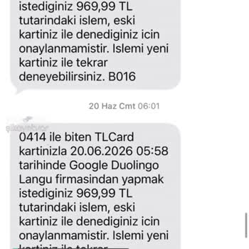 Yapı Kredi Bankası Kartım Ben İstemeden Kullanılıyor