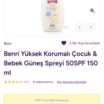 Güneş Spreyi Çocuğumda Yanık Bıraktı