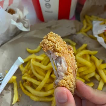 KFC'den Gelen Çiğ Ve Eksik Sipariş İçin İade Talebi