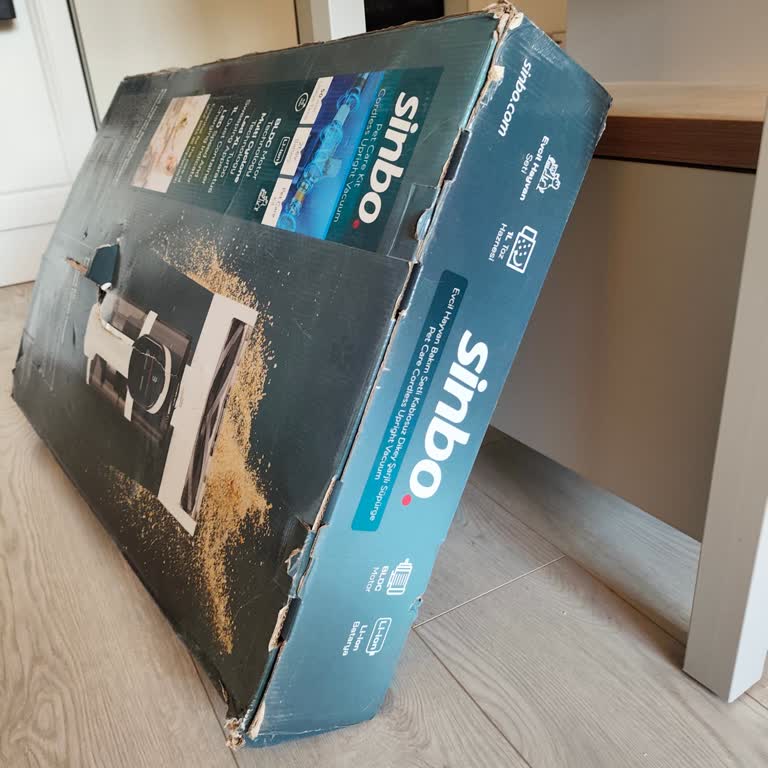 Amazon'dan Gelen Süpürge Paketi Açık Ve Yırtık, Güvensiz Teslimat Ve İade Şikayeti