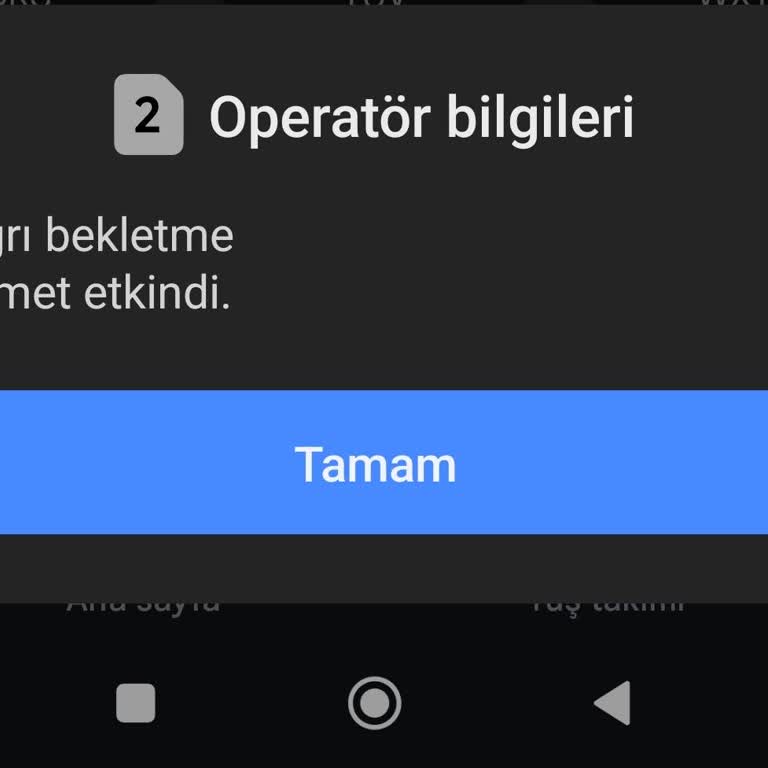 Turkcell Arama Bekletme Özelliği Çalışmıyor Ve Müşteri Hizmetlerinden Destek Alamıyorum