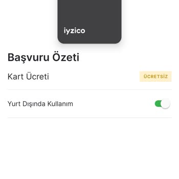 İyzico Sanal Kart Başvurusu Reddi Ve Açıklama Talebi