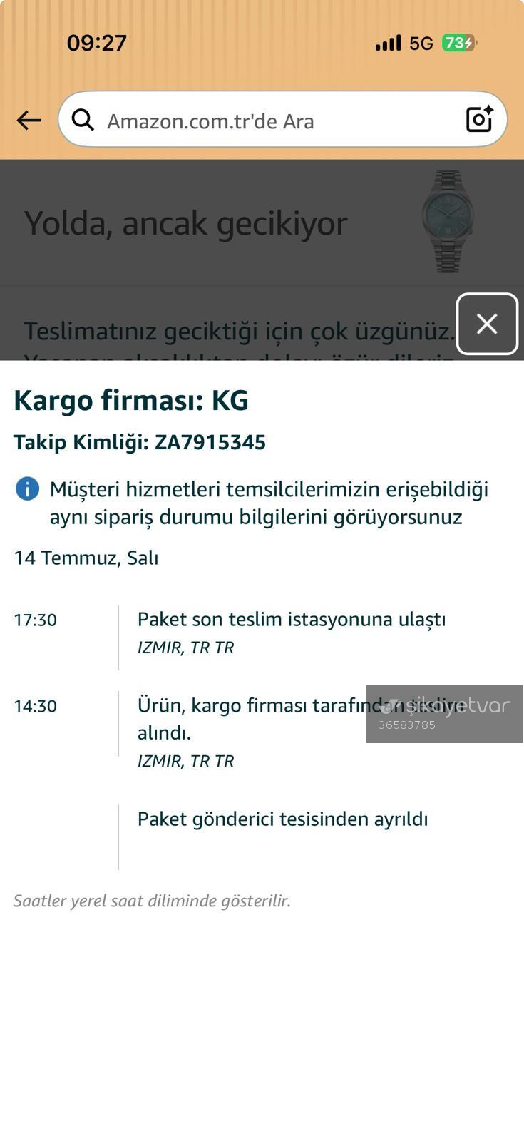 Kolay Gelsin Kolay Gelsin Kargo'da Uzun Teslimat Gecikmesi Ve