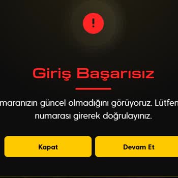 Game+ Hesabına Girişte Telefon Numarası Doğrulama Sorunu