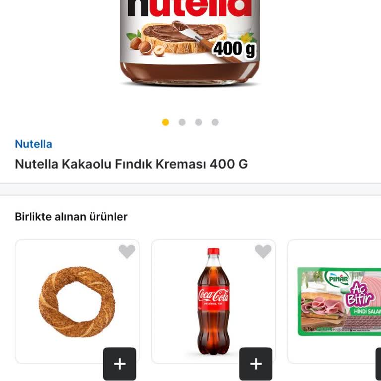 Stok Yetersizliği Gerekçesiyle Nutella Siparişimin Tek Taraflı İptali