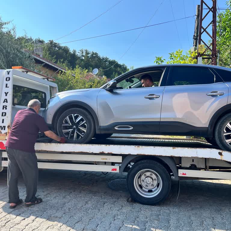 Citroen C4'te Aniden Gelen Frenleme Hatası Ve Çekici Sözünün İhlali