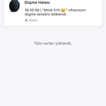 Düşme Sensörü Hatası Ve Harita Oluşturma Sorunu Çözülmedi