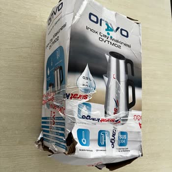 Hasarlı Çay Makinesi Teslim Alındı, Değişim Veya İade Talebi