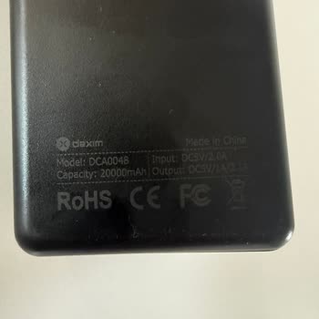 Şişen Powerbank Güvenlik Riski Ve Değişim İsteği