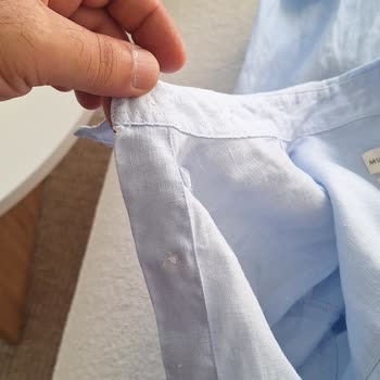 Online Alınan Keten Gömlekte Dikiş Sorunu Ve Mağaza Yönlendirmesi