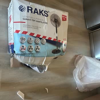 Tekno Deposu'nda Hasarlı Ambalajlı Vantilatör İadesi Reddedildi