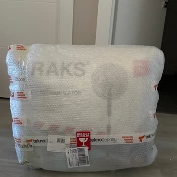 Tekno Deposu'nda Hasarlı Ambalajlı Vantilatör İadesi Reddedildi