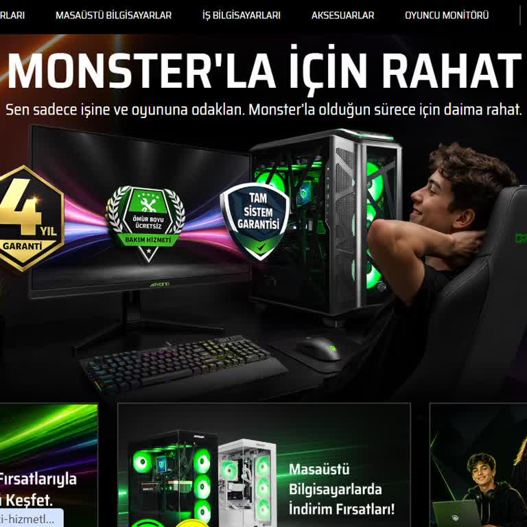 Monster’da 2+2 Yıllık Garanti Şartı Uygulanmadı
